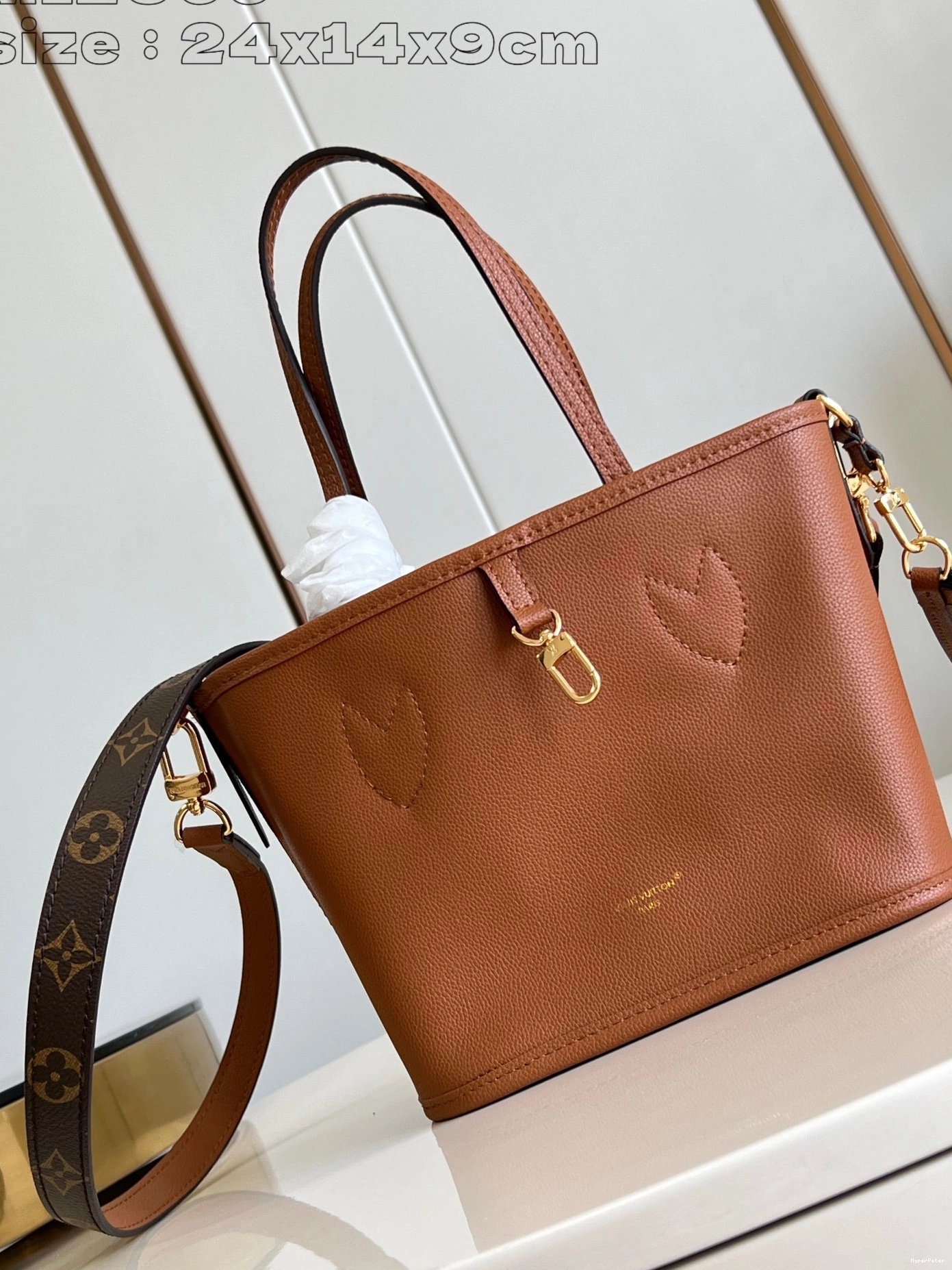 Out Bandoulière LOUIS Inside Neverfull VUITTON BB 0714